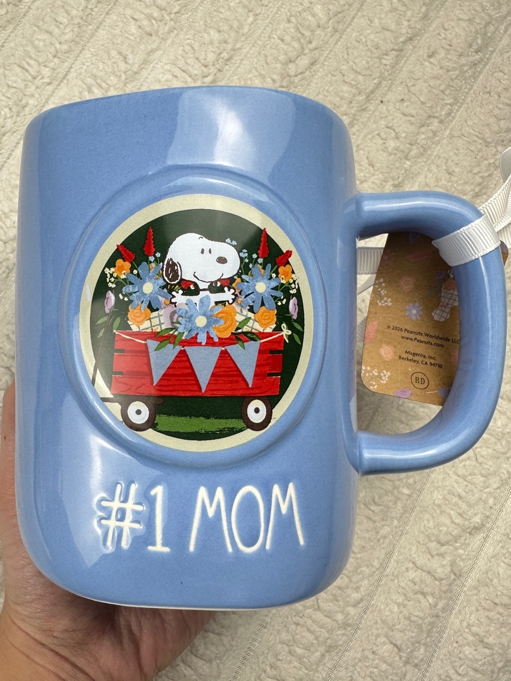 Rae Dunn Peanuts Snoopy Mug